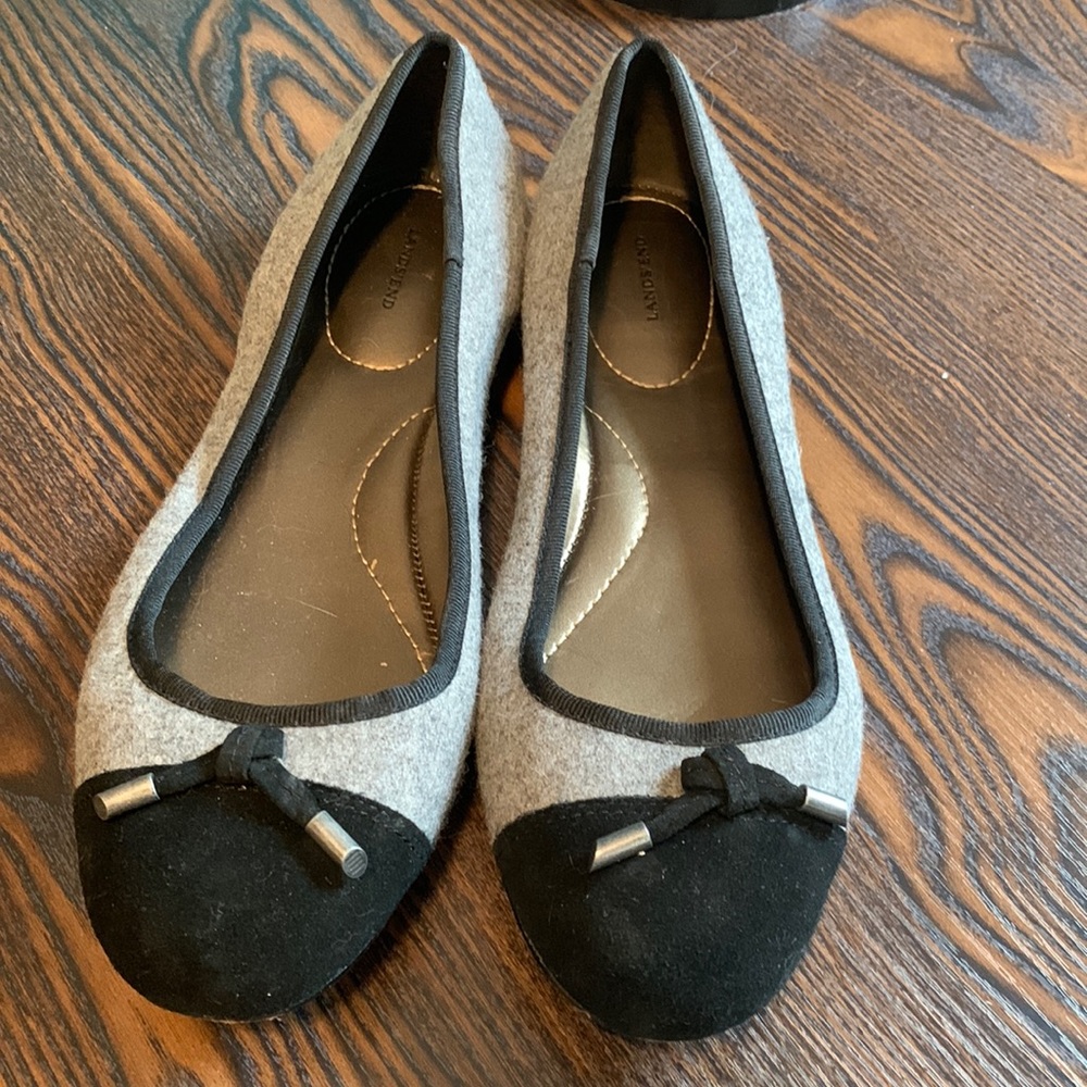 Lands End felt flats. Great for fall.